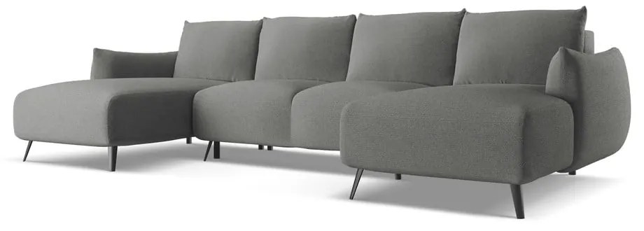 Svetlosivá rohová pohovka Malie – Makamii