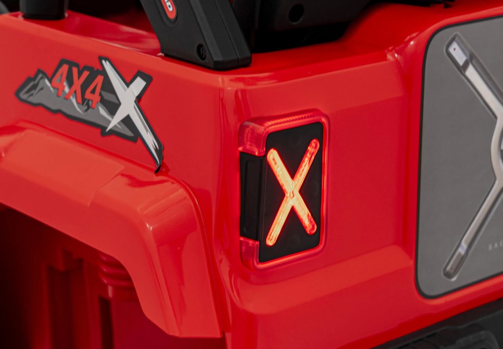 Ramiz Rýchlostné vozidlo OFF ROAD Červená