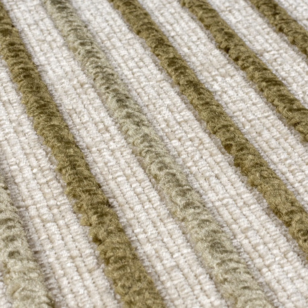 Flair Rugs koberce Kusový koberec Verve Elton Stripe Green - 160x240 cm