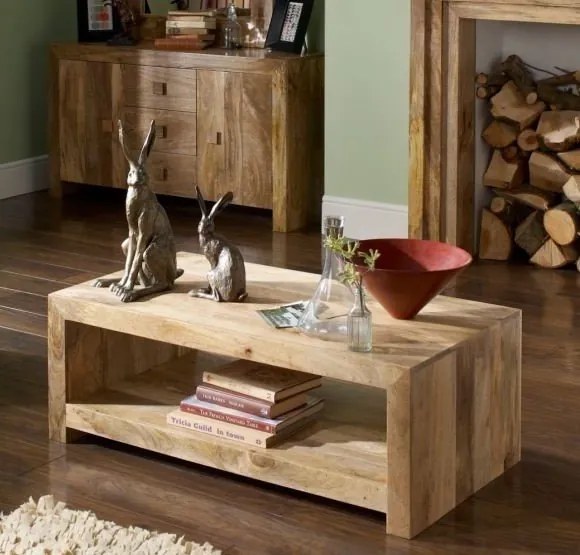 furniture-nabytek.cz - Konferenčný stôl masív z dreva mango 90x40x60