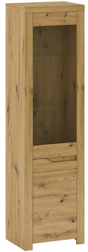 Vitrína Luna A 1D ľavá