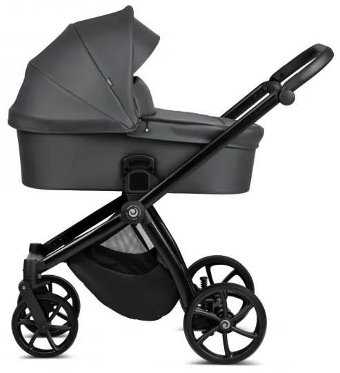 Kočík TUTIS Mio 2v1 Leather Dark Grey