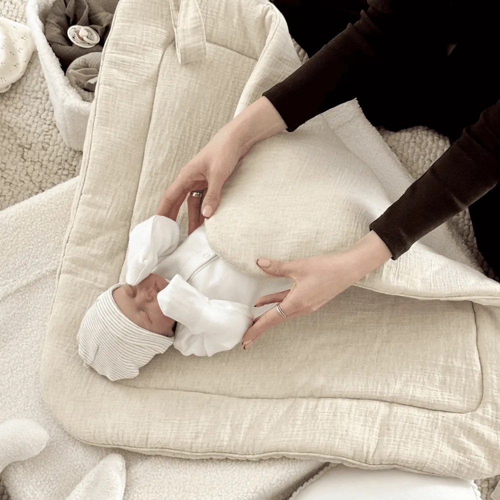 Mušelínová zavinovačka prírodná 70x70cm