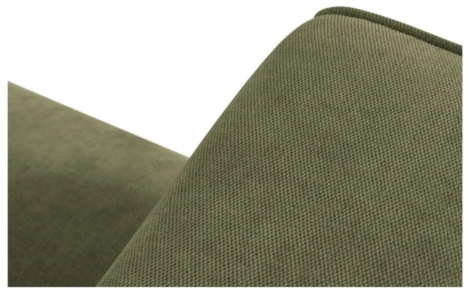 Svetlozelená rohová pohovka do "U" Esther – Milo Casa