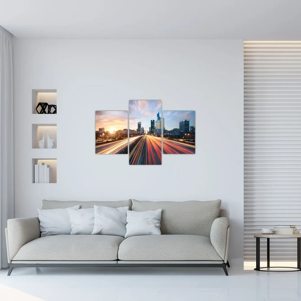 Obraz - Cesta veľkomesta (90x60 cm)