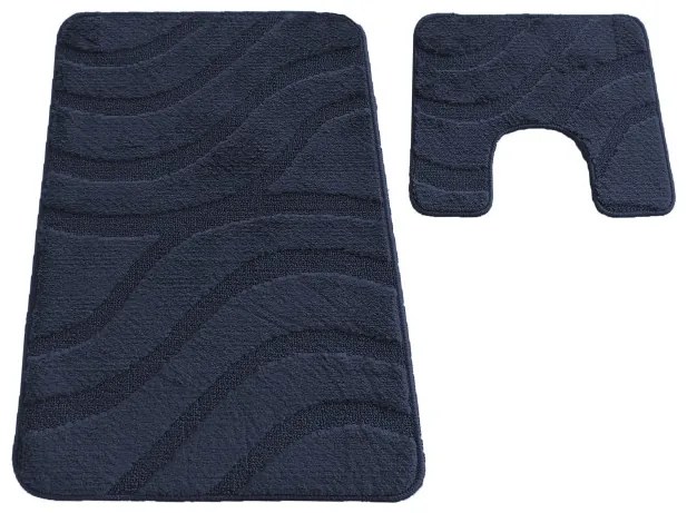 Sada kúpeľňových koberčekov Montana Symphony Sapphire