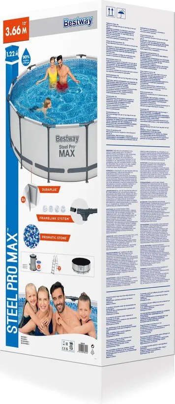 Záhradný regál Bestway 366 x 122 cm Bazén 56420