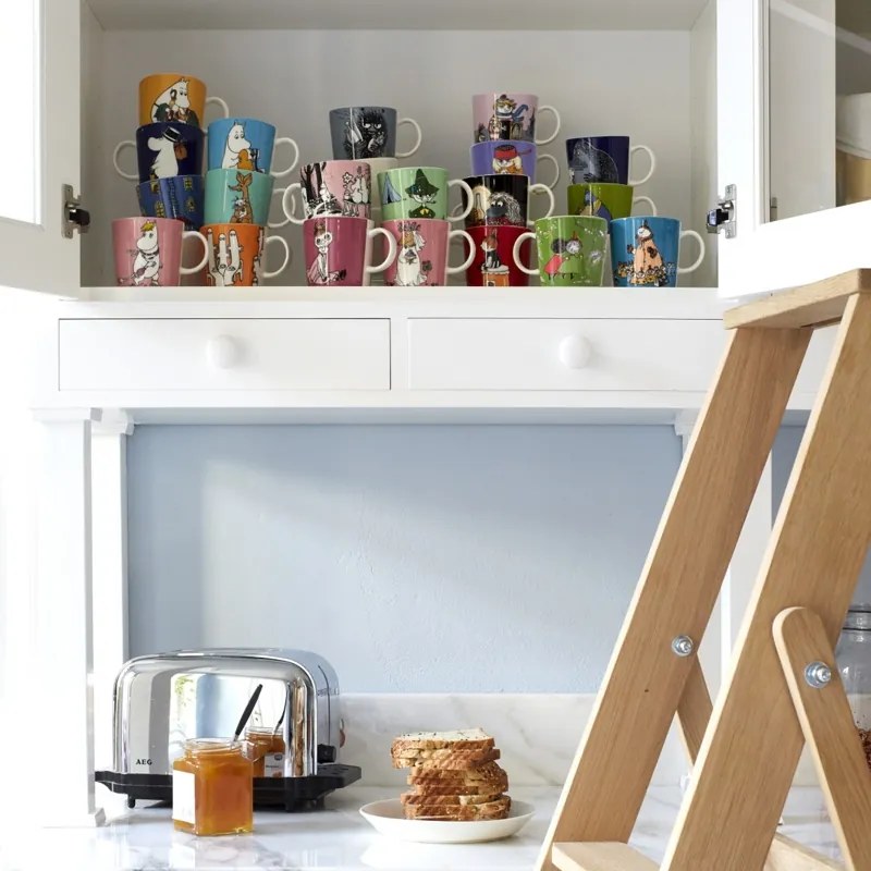 Hrnček Moomin Love 0,3l, ružový / 30. výročie, darčekový box