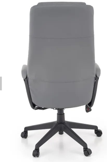 Kancelárska stolička RAZOR ekokoža sivá