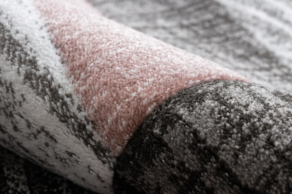 Koberec ALTER Bax pruhy, ružový