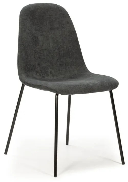 Tmavosivé jedálenské stoličky v súprave 4 ks Renne – Marckeric