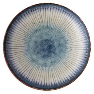 Jedálenská súprava 24 ks modrá/porcelán