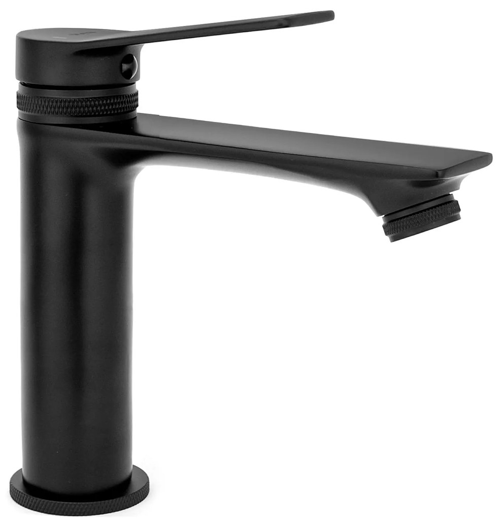 Rea Viral, umývadlová batéria h-180, čierna matná, REA-B2028