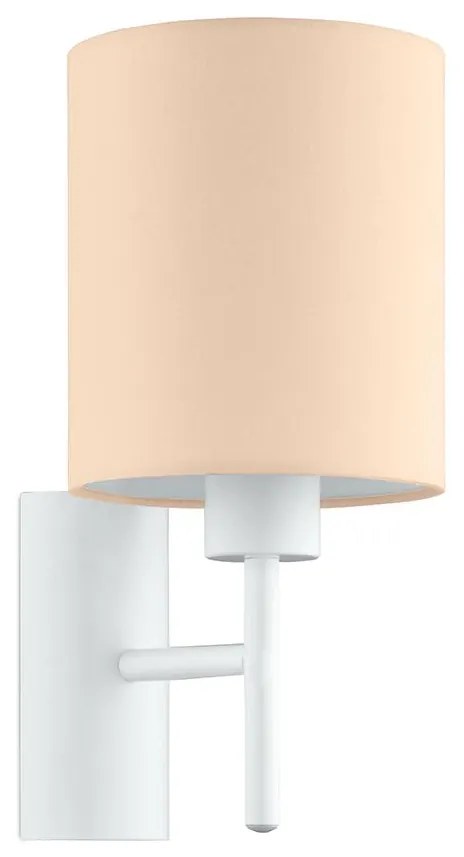 EGLO 97564 - Nástenné svietidlo PASTERI-P 1xE27/60W/230V