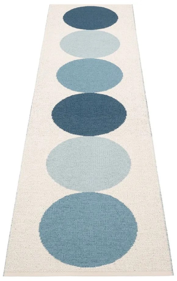 Modro-krémový vnútorný a vonkajší behúň 70x280 cm Otto Sky – Pappelina