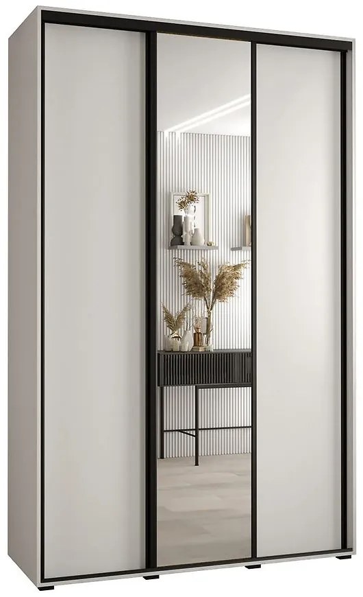 Skriňa 45 Canaris 3 180 biela/čierna