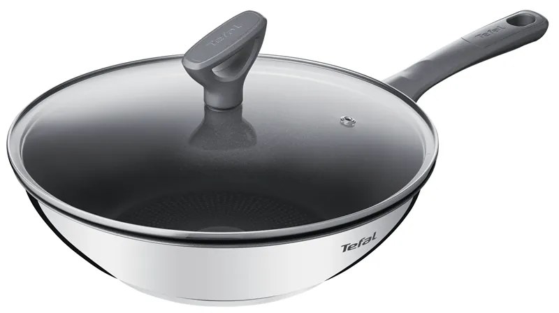 Wok panvica s pokrievkou Tefal Daily Cook G7309955 28 cm (použité)