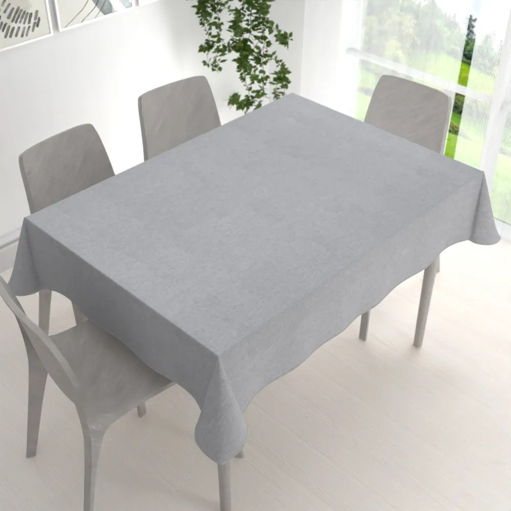 Biante Dekoračný obdĺžnikový obrus BKW-208 Sivé žíhanie 100x160 cm