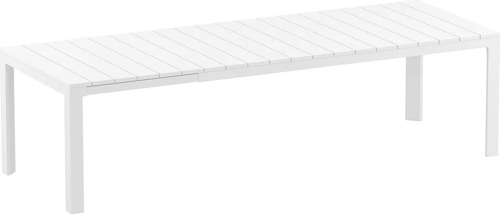ATLANTIC 210 záhradný rozťahovací stôl white