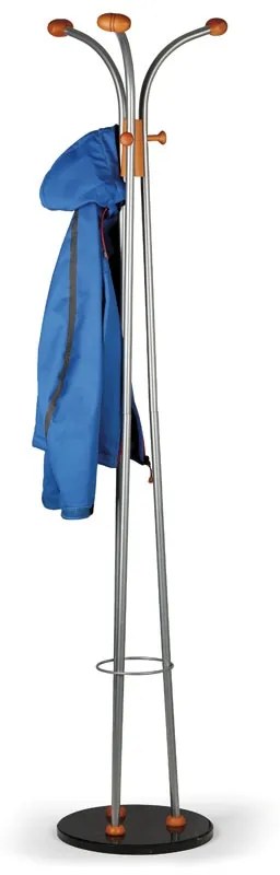 Kovový stojanový vešiak