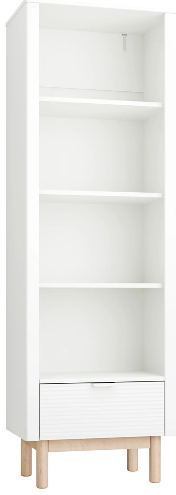 Pinio Biely regál Miloo - vysoký