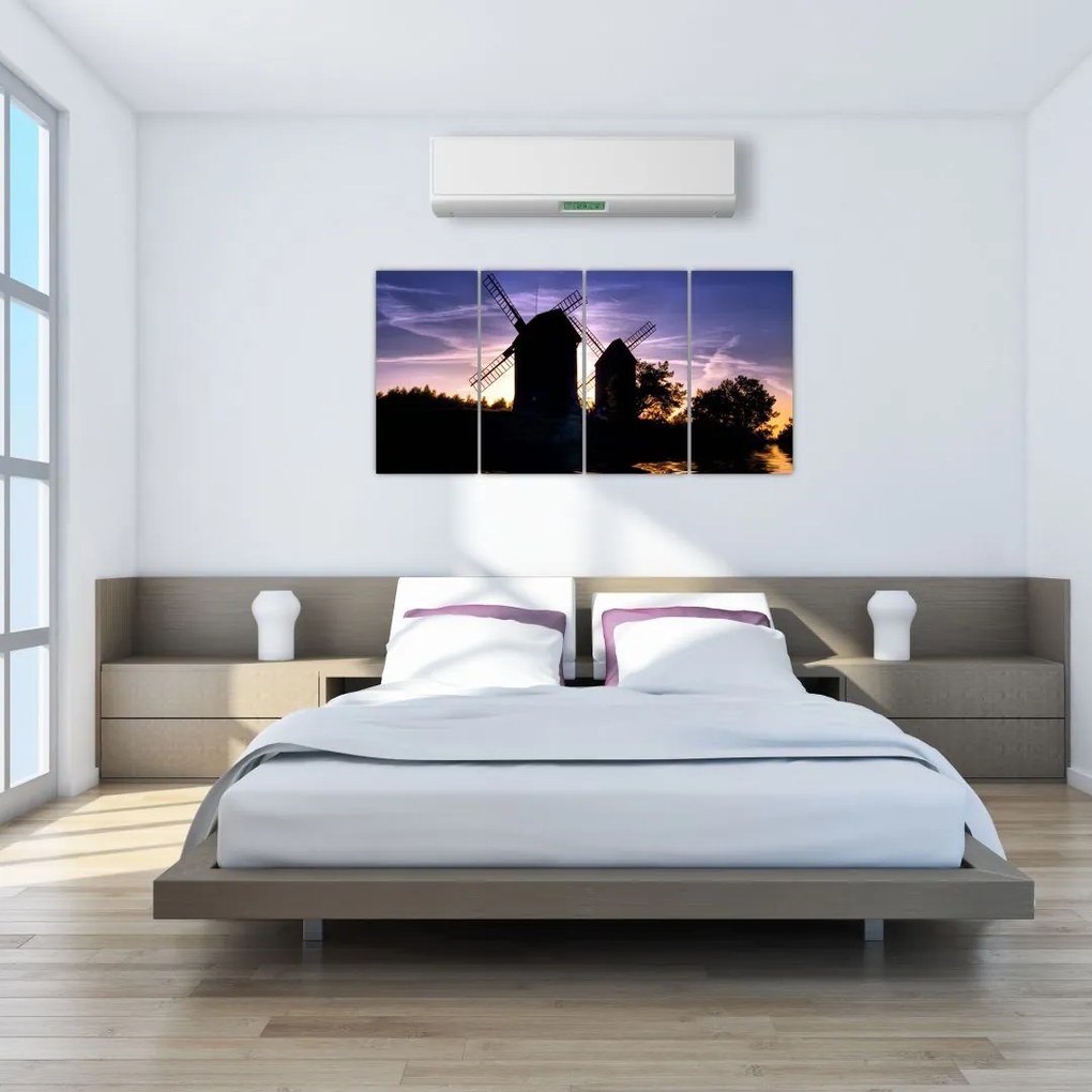 Veterné mlyny - obraz