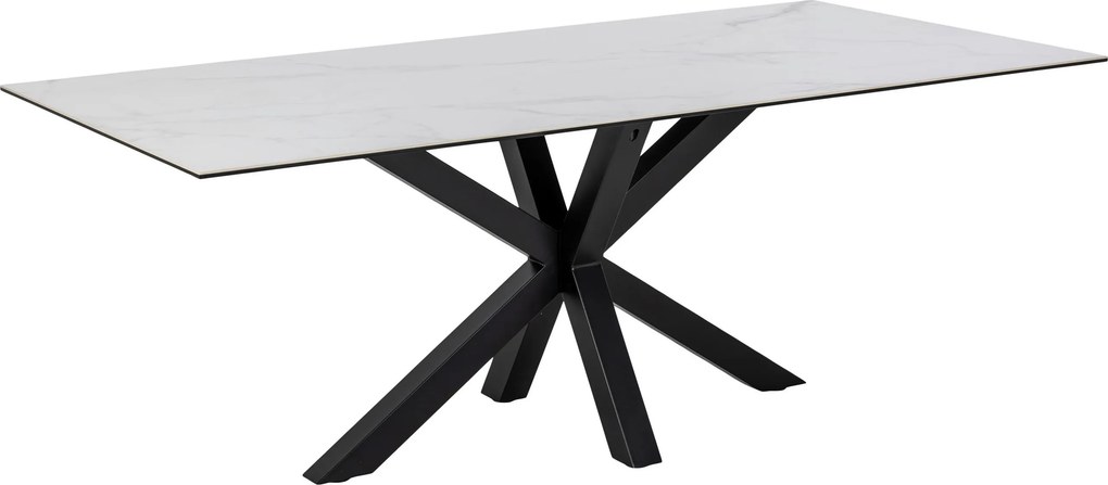 XXXLutz JEDÁLENSKÝ STÔL, biela, 200/100/75,5 cm MID.YOU - Stoly - 001749012205