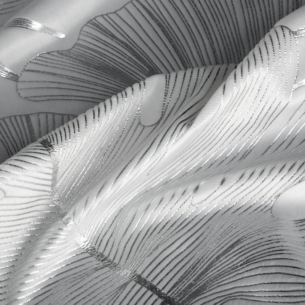 ZATEMŇOVACÍ ZÁVES NA KRÚŽKOCH ZARIA 140X250 CM LISTY