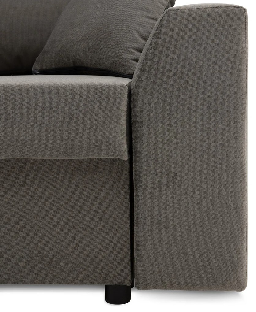 Rohová rozkladacia sedacia súprava PAUL 2 PRO Pravá Slivka