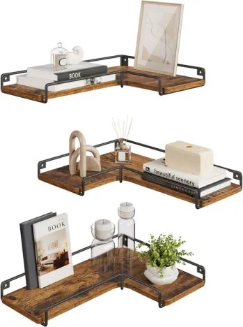 Sada troch rohových políc LLS833KD01