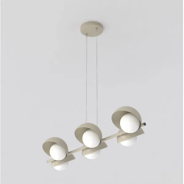 Luster na lankách BOOM 6xG9/8W/230V béžový