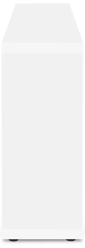 Biela knižnica 150x83 cm Berlin – TemaHome