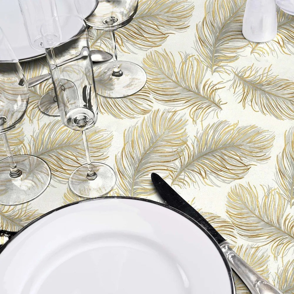 Umývateľný obrus 140x240 cm Plumina – douceur d'intérieur