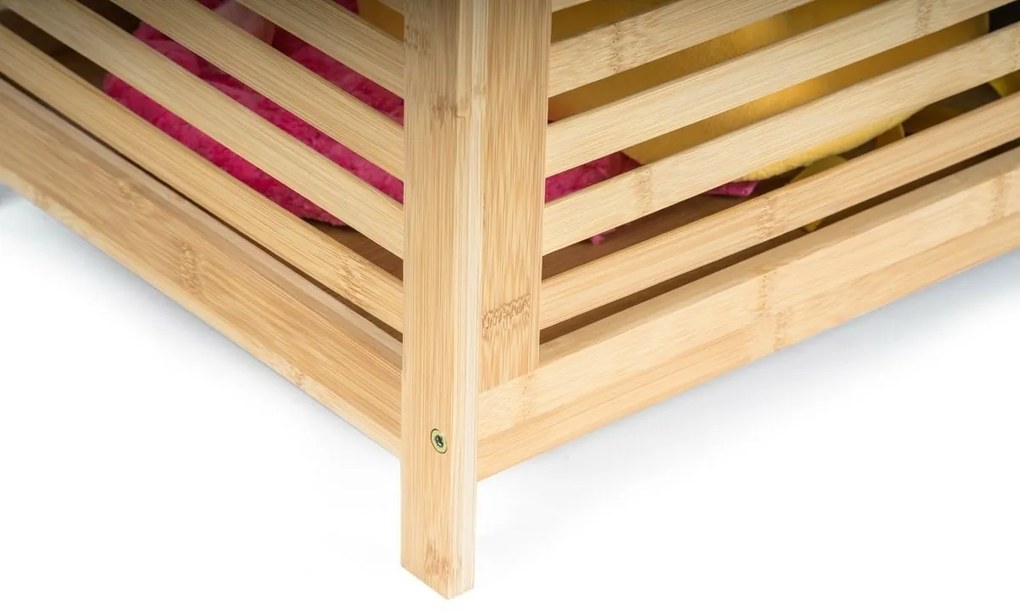 Úložný box G21 76 x 40 x 45 cm, bambusový