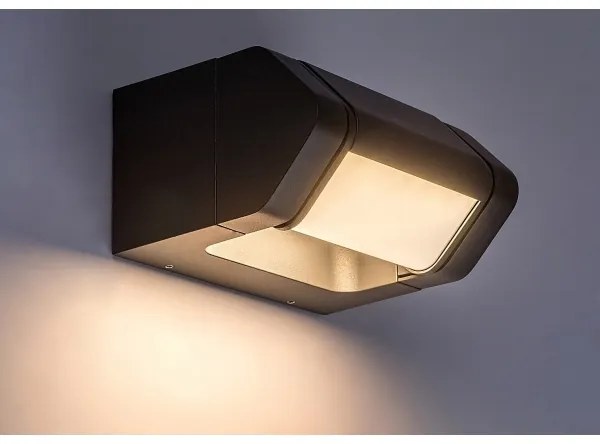 Rabalux 77103 - LED Vonkajšie nástenné svietidlo MEDNA LED/8W/230V IP54 antracit