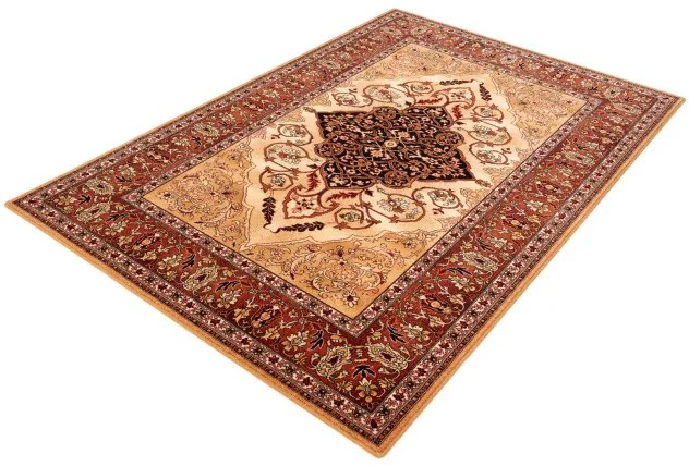 Koberec Agnella Isfahan Leyla jantárový