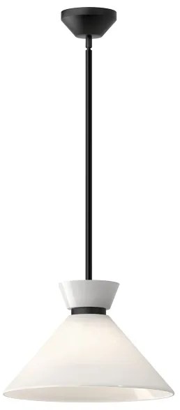 Alora Mood ALM-HALSTON-P-M-BK - Luster na tyči HALSTON 1xE27/60W/230V čierna