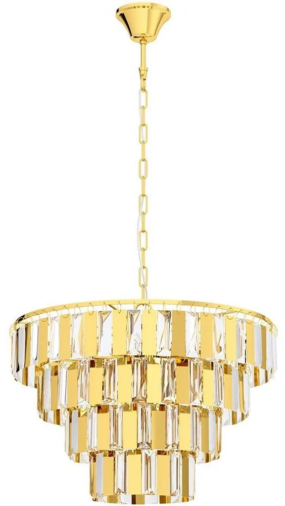 Eglo 99097 - Luster na reťazi ERSEKA 7xE14/40W/230V