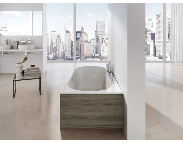 Ravak C921300000 - Vaňa CITY SLIM 180x80 cm akrylát/biela