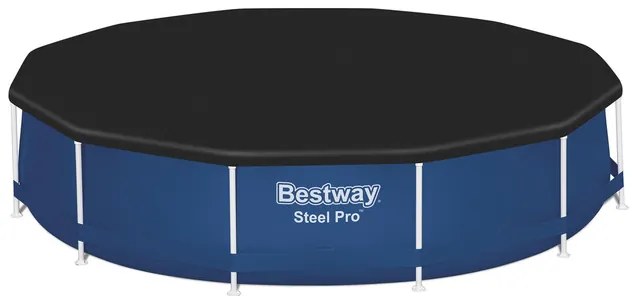 Bestway Bazén Steel Pro, Ø 366 x 84 cm + Bazénový rebrík, 107 cm (800010838)