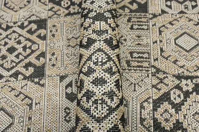 Koberec / behúň FLEX 19636/P10 grafitový