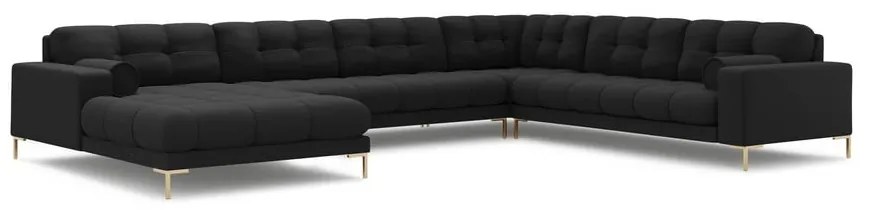 Tmavosivá rohová pohovka (pravý roh) Bali – Cosmopolitan Design