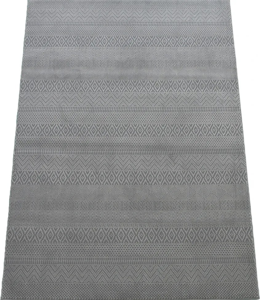 BE Koberec Zurich 1901 GREY – sivý obdĺžnikový Rozmer: 60x100 cm