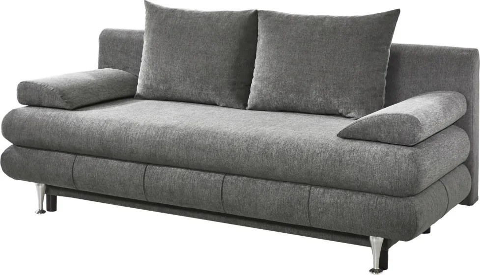 Rozkladacia pohovka Benfeld, šedá látka