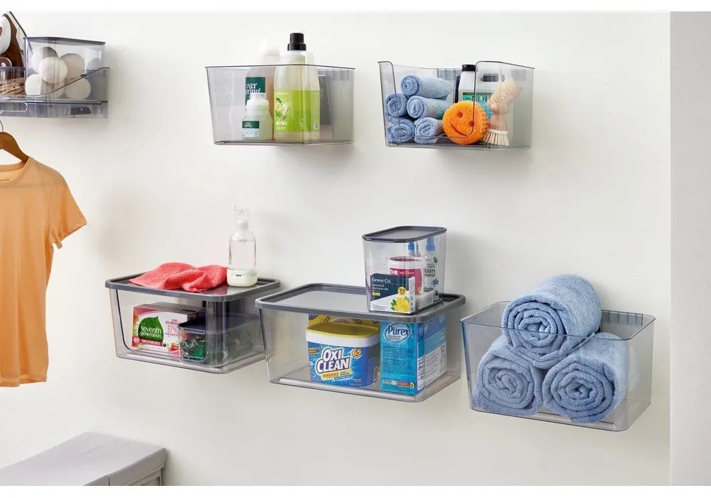 Nástenný úložný box z recyklovaného plastu iD Wallspace - iDesign