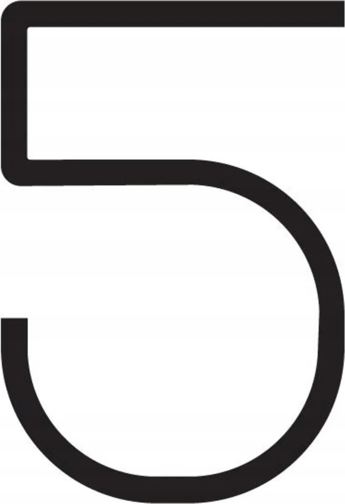 Artemide Alphabet of Light číslo 5, dizajnové Led svietidlo 1941lm 3000K 29W