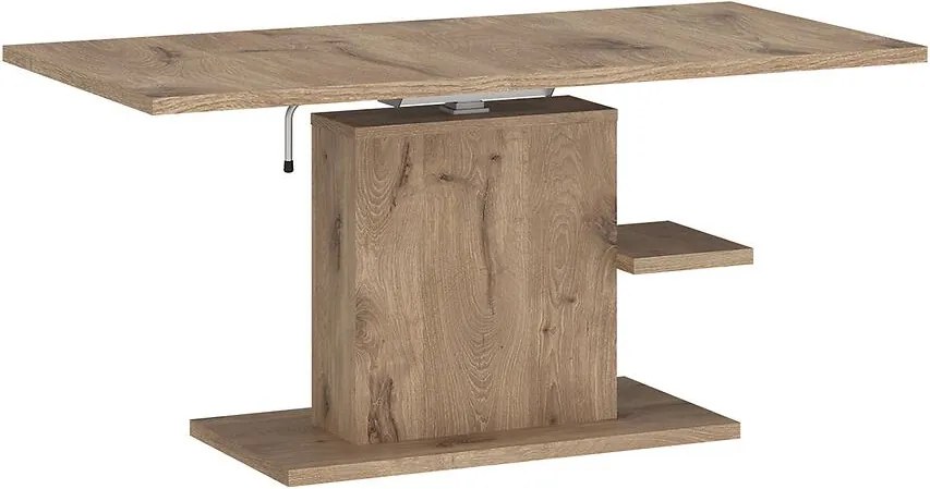 Konferenčný stolík Cortado CRTT07 s zdvihom dub viking