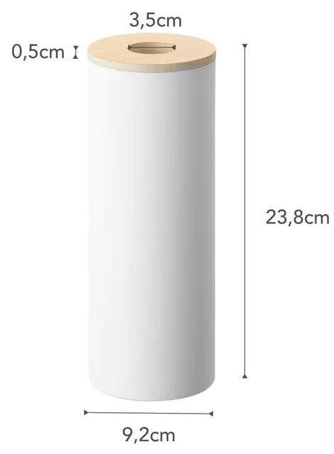 Kovový box na vreckovky Rin – YAMAZAKI