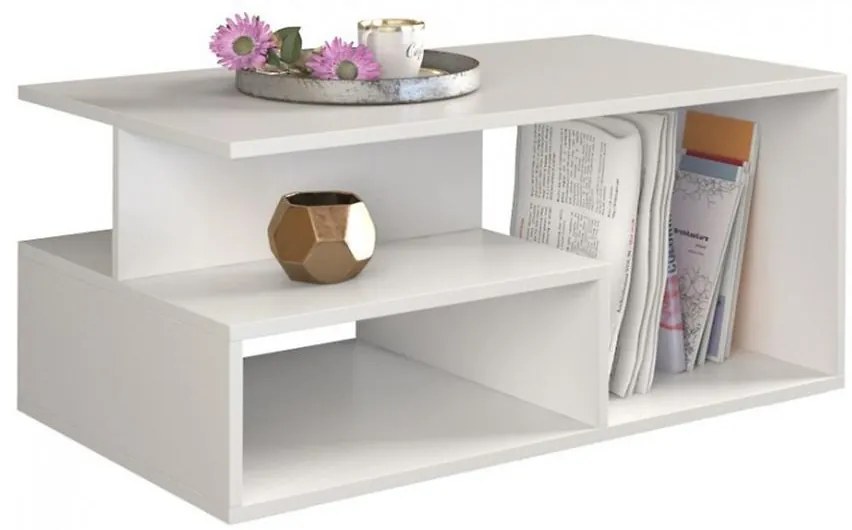 Konferenčný stolík Prima Biely