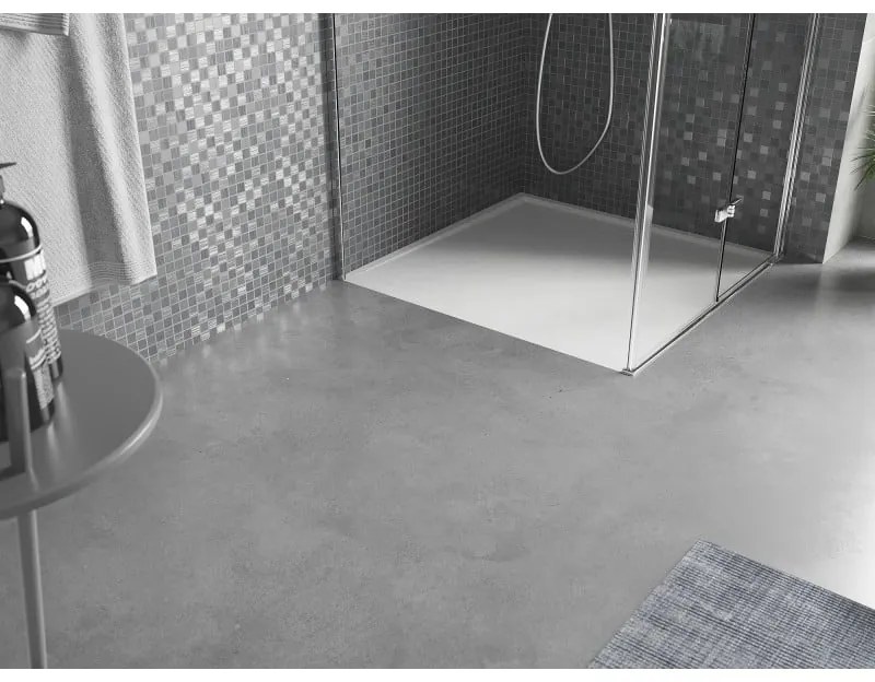 Mexen Amon, SMC štvorcová sprchová vanička 90 x 90 cm, biela, 4F109090